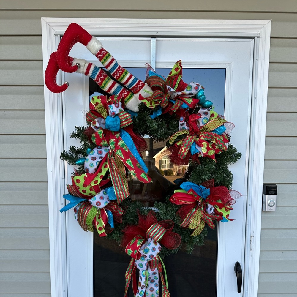 Wreath and Mantle Swag
